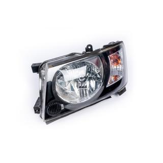 Framstrålkastare Safari Black (2004-2008, 2 st) Nissan Patrol Y61 1997–2011 foto 4