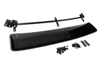 Nissan NP300 1999–2015 Vindrutespoiler (svart blank, 5 mm) foto 5