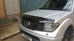 Nissan Navara 2006–2015 Huvdeflektor (EuroCap) foto 8