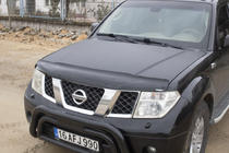 Nissan Navara 2006–2015 Huvdeflektor (EuroCap) foto 7