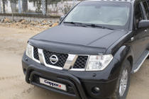 Nissan Navara 2006–2015 Huvdeflektor (EuroCap) foto 2
