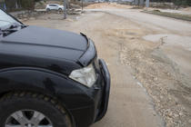 Nissan Navara 2006–2015 Huvdeflektor (EuroCap) foto 5