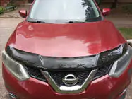 Nissan X-trail T32/Rogue 2014–2021 Huvdeflektor (EuroCap) foto 1