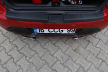 Renault Clio IV 2012–2019 Bakre stötfångarskydd EuroCap (ABS) foto 5