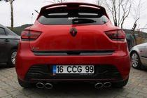 Renault Clio IV 2012–2019 Bakre stötfångarskydd EuroCap (ABS) foto 6