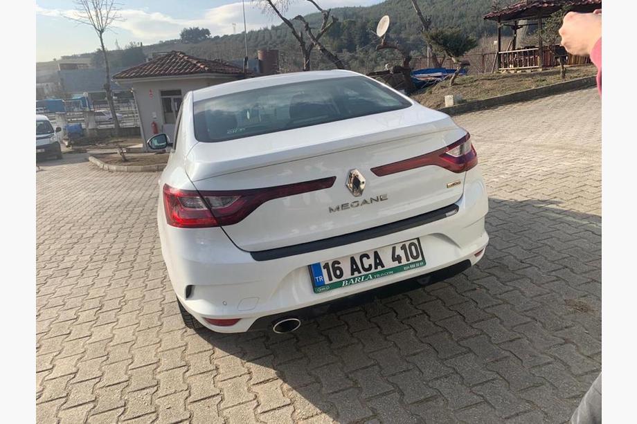 Renault Megane IV 2016–2025 Stötfångarskydd bak EuroCap (Sedan, ABS) Foto 2