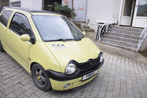 Renault Twingo 2007–2014 Huvdeflektor (EuroCap) foto 4