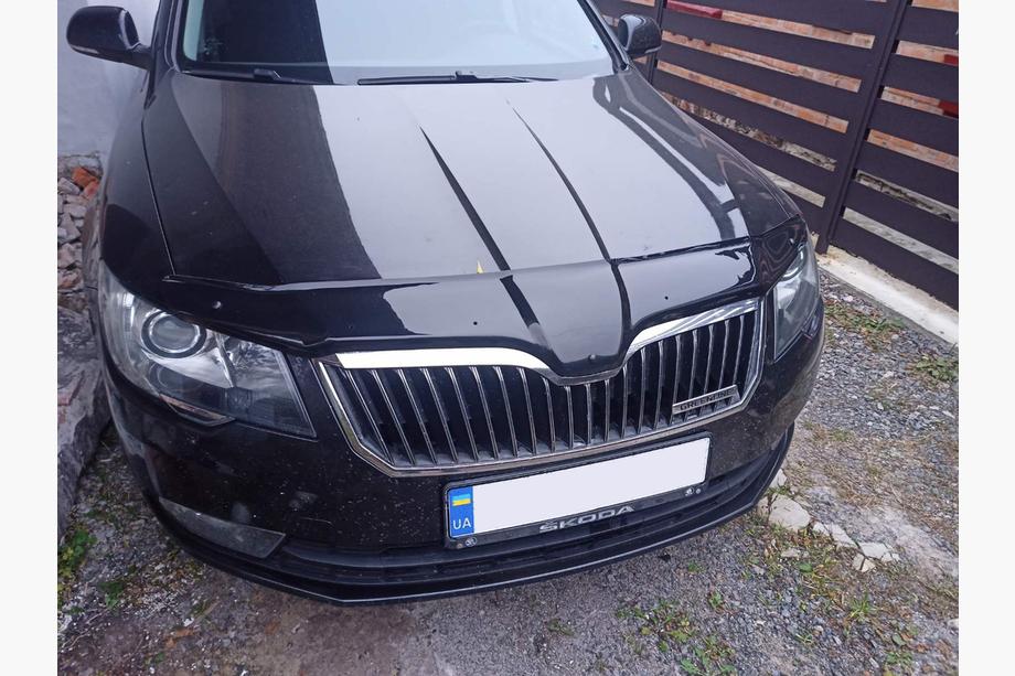 Skoda Superb 2009–2015 Insektskydd för motorhuv 2013-2015 (EuroCap) Image