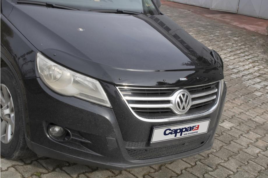 Volkswagen Tiguan 2007–2016 Huvdeflektor (EuroCap) Foto 5
