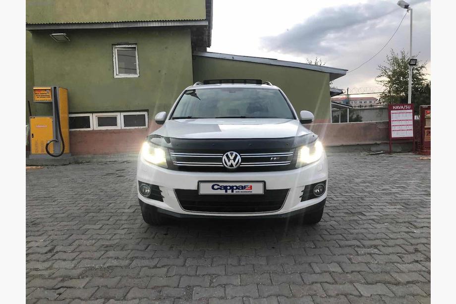 Volkswagen Tiguan 2007–2016 Huvdeflektor (EuroCap) Foto 11
