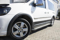 Volkswagen Caddy 2015–2020 Sats med lister och skärmbreddare foto 13