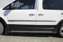 Volkswagen Caddy 2015–2020 Sats med lister och skärmbreddare foto 18