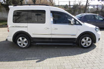 Volkswagen Caddy 2015–2020 Sats med lister och skärmbreddare foto 20