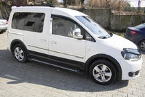 Volkswagen Caddy 2015–2020 Sats med lister och skärmbreddare foto 21