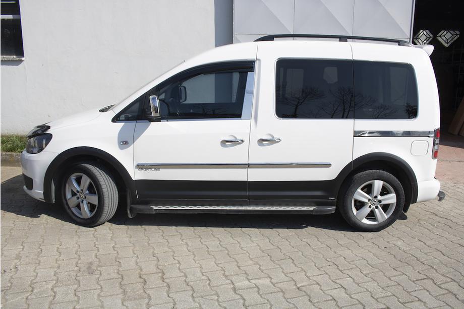 Volkswagen Caddy 2015–2020 Sats med lister och skärmbreddare 1 dörr, kort hjulbas Foto 12