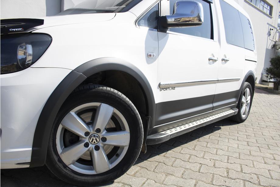 Volkswagen Caddy 2015–2020 Sats med lister och skärmbreddare 1 dörr, kort hjulbas Foto 13