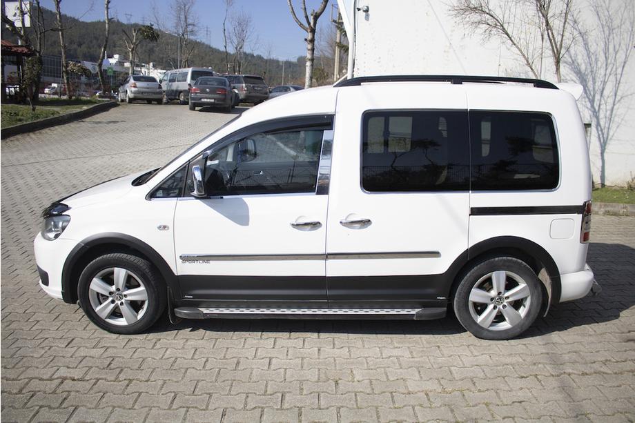 Volkswagen Caddy 2015–2020 Sats med lister och skärmbreddare 1 dörr, kort hjulbas Foto 24