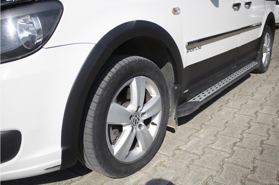 Volkswagen Caddy 2015–2020 Sats med lister och skärmbreddare 1 dörr, kort hjulbas Foto 26