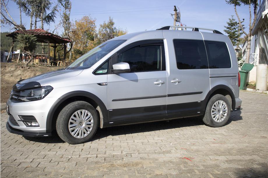 Volkswagen Caddy 2015–2020 Sats med lister och skärmbreddare 1 dörr, kort hjulbas Foto 34