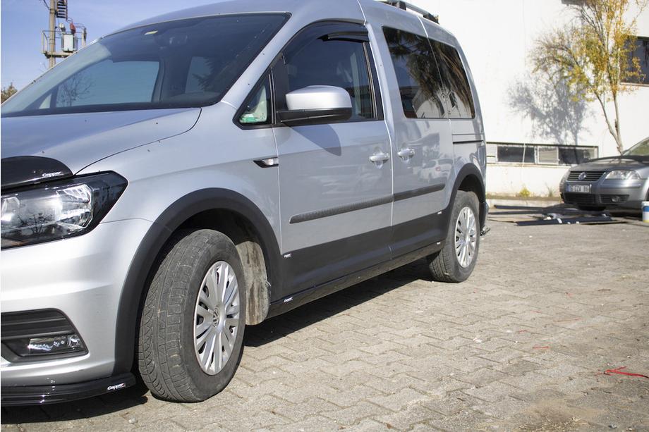 Volkswagen Caddy 2015–2020 Sats med lister och skärmbreddare 1 dörr, kort hjulbas Foto 36