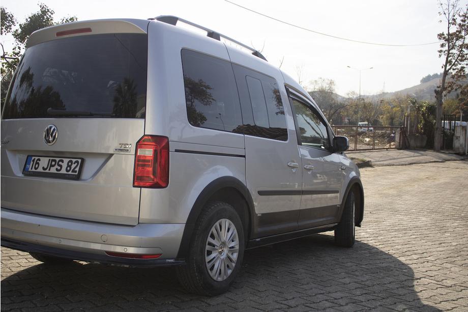 Volkswagen Caddy 2015–2020 Sats med lister och skärmbreddare 1 dörr, kort hjulbas Foto 42