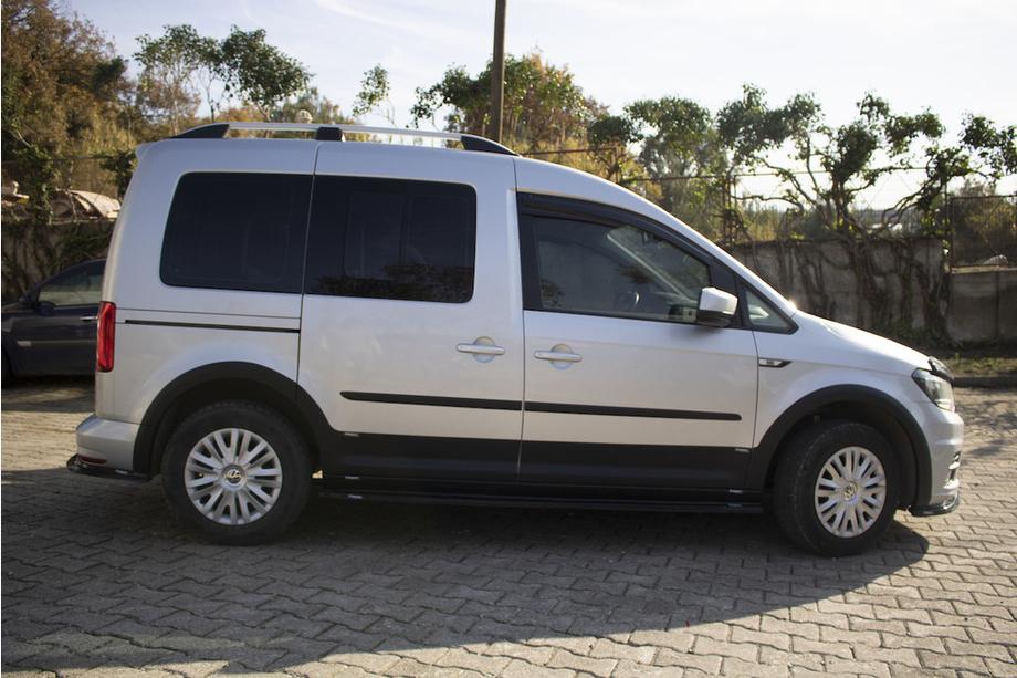 Volkswagen Caddy 2015–2020 Sats med lister och skärmbreddare 1 dörr, kort hjulbas Foto 45