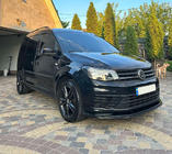 Volkswagen Caddy 2015–2020 Främre läppspoiler till stötfångare (ABS) foto 4