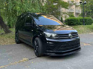 Volkswagen Caddy 2015–2020 Främre läppspoiler till stötfångare (ABS) foto 5