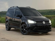 Volkswagen Caddy 2015–2020 Främre läppspoiler till stötfångare (ABS) foto 6