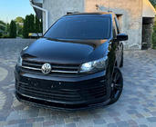 Volkswagen Caddy 2015–2020 Främre läppspoiler till stötfångare (ABS) foto 3