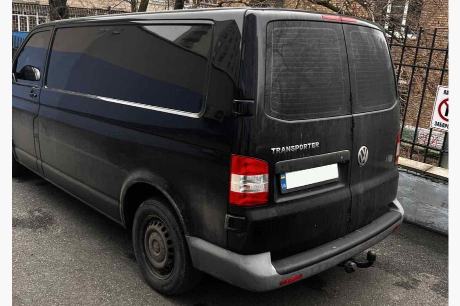 Volkswagen T5 2010–2015 Bakre stötfångarskydd EuroCap (ABS) Image