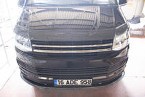 Volkswagen T6 2015–2024 Huvdeflektor i kolfiberlook (EuroCap) foto 15
