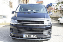 Volkswagen T6 2015–2024 Huvdeflektor i kolfiberlook (EuroCap) foto 5