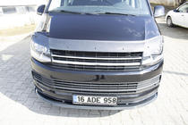 Volkswagen T6 2015–2024 Huvdeflektor i kolfiberlook (EuroCap) foto 6