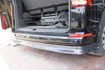 Volkswagen T6 2015–2024 EuroCap stötfångarskydd bak i kolfiberlook (ABS) foto 11