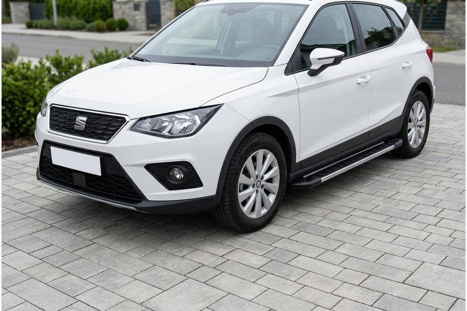 Seat Arona 2017– Sidosteg RedLine Black (2 st, aluminium) Image