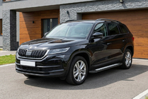Skoda Kodiaq 2016–2023 Sidosteg New Vision Black (2 st, aluminium) foto 1