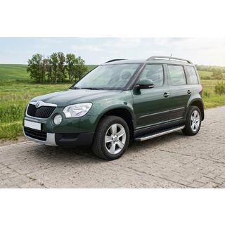 Sidosteg BlackLine (2 st, aluminium) Skoda Yeti 2009–2017 foto 1