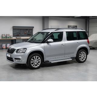 Sidosteg New Vision Grey (2 st, aluminium) Skoda Yeti 2009–2017 foto 1