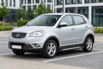 SsangYong Korando 2010–2019 Sidosteg New Vision Black (2 st, aluminium) foto 1