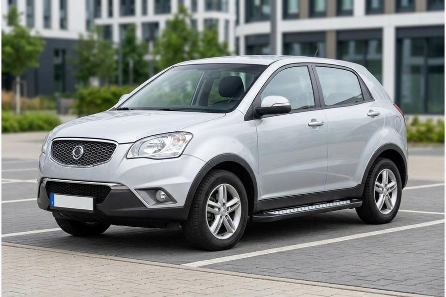SsangYong Korando 2010–2019 Sidosteg New Vision Black (2 st, aluminium) Image