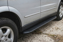 SsangYong Kyron 2005–2014 Sidosteg Tayga Black (2 st, aluminium) foto 1