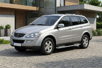 SsangYong Kyron 2005–2014 Sidosteg Tayga V2 (2 st, aluminium) foto 1