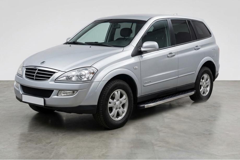 SsangYong Kyron 2005–2014 Sidosteg BlackLine (2 st, aluminium) Image