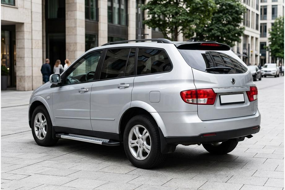 SsangYong Kyron 2005–2014 Sidosteg New Vision Grey (2 st, aluminium) Image