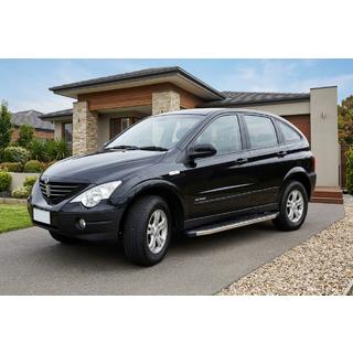 Sidosteg BlackLine (2 st, aluminium) SsangYong Action 2005–2018 foto 1