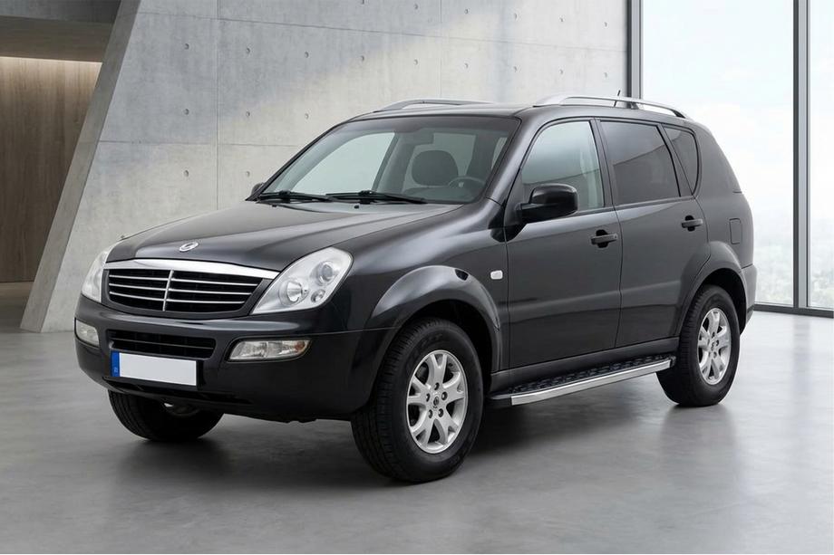 SsangYong Rexton I 2001–2017 Sidosteg BlackLine (2 st, aluminium) 2012-2017 Image