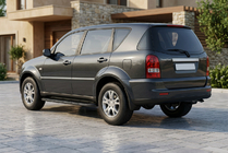 SsangYong Rexton I 2001–2017 Sidosteg Tayga Black (2 st, aluminium) 2012-2017 foto 1