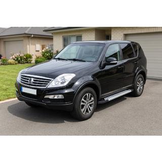Sidosteg Vision New Grey (2 st, aluminium) SsangYong Rexton I 2001–2017 foto 1