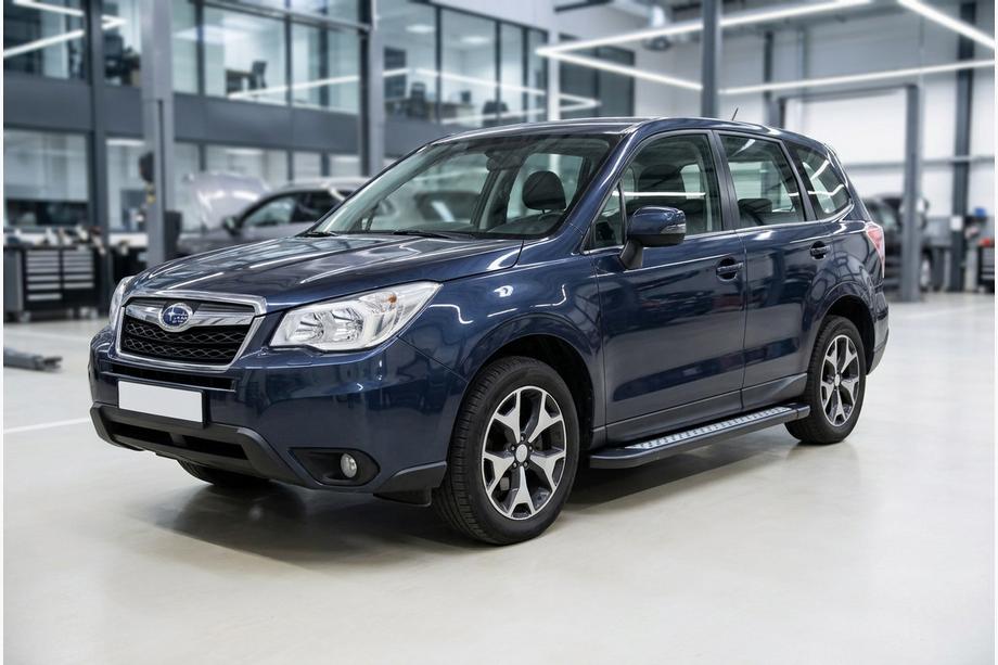 Subaru Forester 2013–2018 Sidosteg New Vision Black (2 st, aluminium) Image